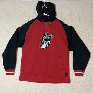 Vintage Disney World Mickey Hoodie Adult Medium Fightin Mouse Disney Sweatshirt